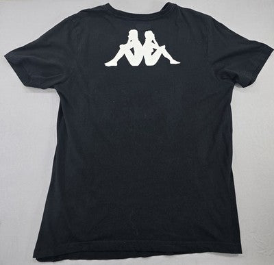 Kappa Black Basketball Men's XXL Short Sleeve Crewneck T-Shirt