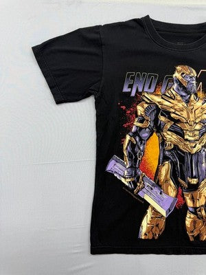 Black Timber Thanos Avengers Endgame Men's M Black T-Shirt Cotton