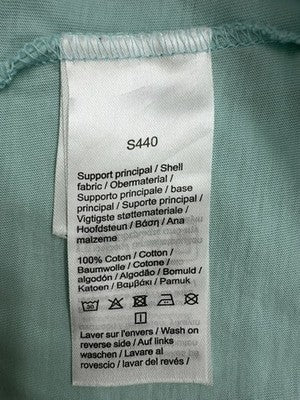 Lacoste Men's Light Green Pima Cotton S Short Sleeve Croc Logo Tee