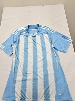 Adidas Argentina Striped Jersey XL Light Blue White ClimaCool Men