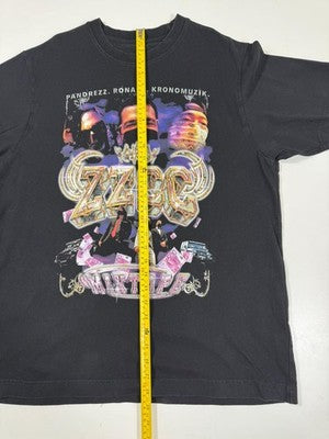 Stanley Stella Freetyler Music Graphic Black Cotton T-Shirt S Regular Fit