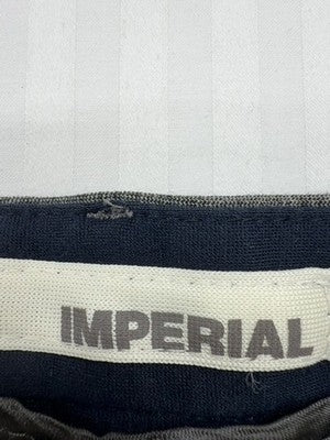 Imperial Boys Gray Fleece Sweatpants Tapered Size Regular - Drawstring