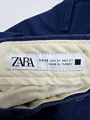 Zara Men Navy Chinos size 31 product image 3