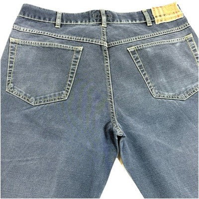Burberry London Men's Dark Grey Straight Jeans Size 32Wx38L Free Shipping