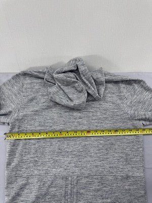 Adidas Grey Heather Hoodie Unisex M Regular