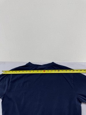 Kappa Men's Navy Short Sleeve T-Shirt 100% Cotton Omini Logo
