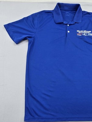 Nike Men's Blue Dri-FIT Golf Polo Short Sleeve Moisture Wicking