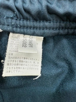 Adidas Men's Navy 3-Stripes Track Pants M Vintage Relaxed
