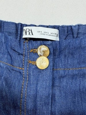 NWT Zara Women's Denim Jeans Trouser Free Shipping