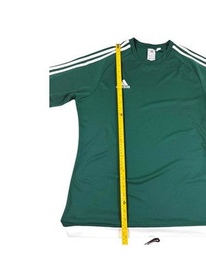 Adidas Women's L Green Climalite Practice Jersey L Moisture Wicking
