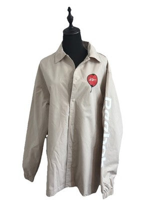 NWT Unisex Reebok Looney Tunes Jacket Beige Casual