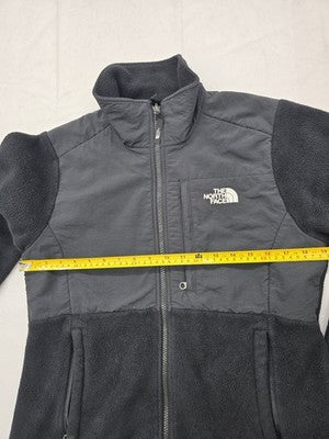 The North Face Women's Black Fleece Jacket Full-Zip Denali Outdoor
