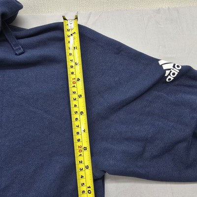 Adidas Navy Patriotic Flags Fleece Pullover Hoodie L Regular
