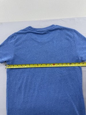 Superdry Essential Logo Blue Marl Slim Fit Men's M T-Shirt Cotton