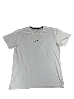 Nike Sportswear Club White T-Shirt XL Men Short Sleeve Crewneck