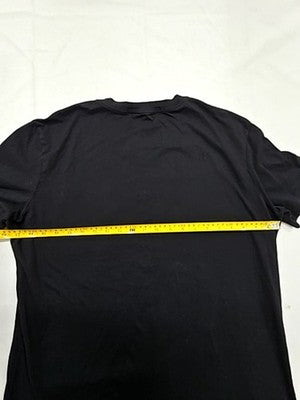 Calvin Klein Jeans Black XXL Men's Cotton Logo Crewneck T-Shirt