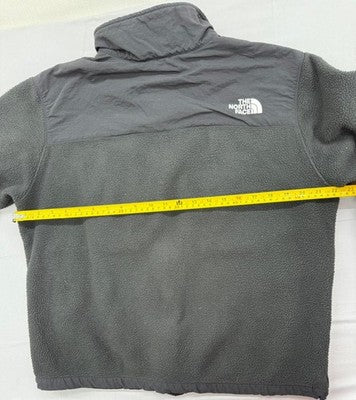 The North Face Men's Grey Full Zip Fleece Jacket L
