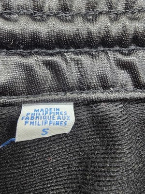 Adidas Black Track Pants Unisex S Regular Activewear