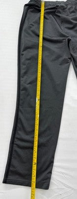 Adidas Grey Track Pants Men's XL Regular Fit Drawstring