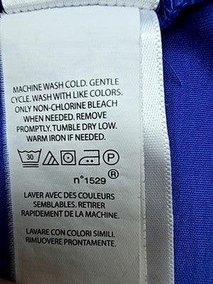 Polo Ralph Lauren Royal Blue Cotton Polo Shirt L Custom Slim Fit Short Sleeve