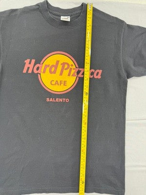 Hard Rock Cafe Men's Black S Short Sleeve Cotton T-Shirt Rock Logo