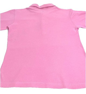 Tommy Hilfiger Men's Golf Polo Shirt L Classic Pink Cotton Short Sleeve Casual