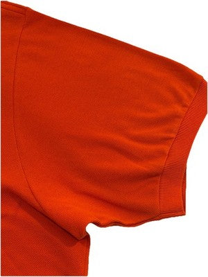 Lacoste Polo Shirt Size Us 4Xl Men`S Regular Fit Orange - Great Condition