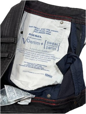 BNWT New Diesel Thommer Cbb-Ne Jogg Jeans Denim W26