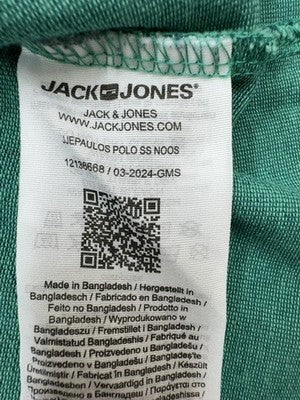 Jack & Jones Men Green Polo Shirt size M product image 9