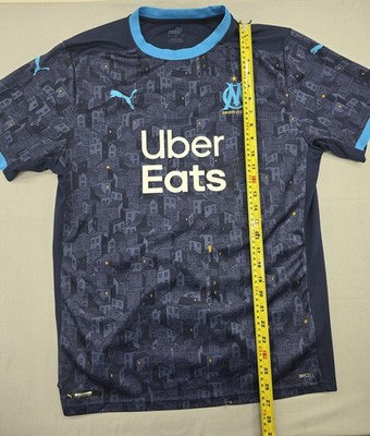 Puma Men's L Navy Cityscape DryCell Sports Jersey 2020 NWT