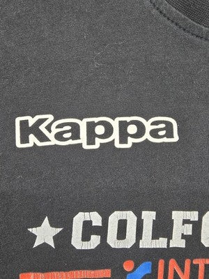Kappa Black Basketball Men's XXL Short Sleeve Crewneck T-Shirt