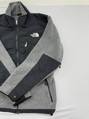 The North Face Men's M Grey/Black Heavyweight Full Zip Fleece Jacket