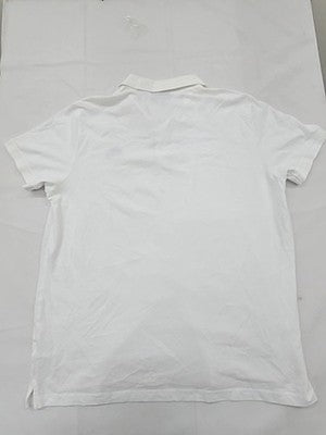 Kappa Men's White Polo XXL Short Sleeve 100% Cotton Embroidered Logo