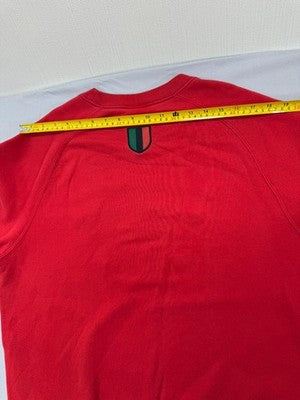 Nike Kobe Bryant Red Crewneck Sweatshirt Men's L Fleece Long Sleeve