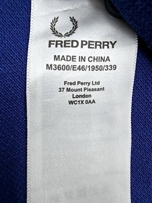 Fred Perry M3600 Navy Polo Shirt XS Short Sleeve Cotton