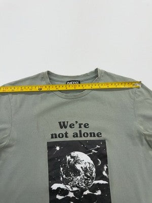 Diesel Men Gray T-Shirt size L product image 9