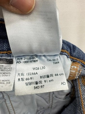 Levi's 501 Straight Jeans Women S Medium Blue