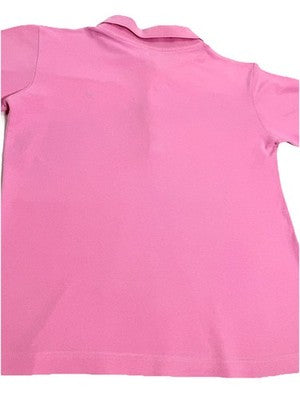 Tommy Hilfiger Men's Golf Polo Shirt L Classic Pink Cotton Short Sleeve Casual