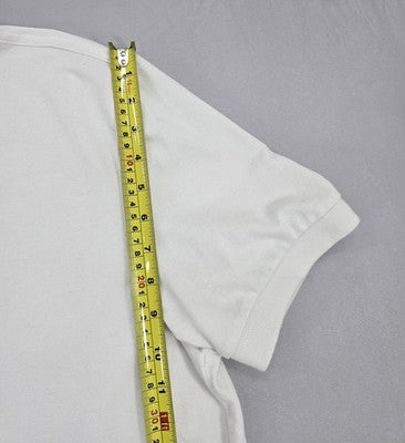 Kappa Men's White Polo Shirt Large Short Sleeve Cotton