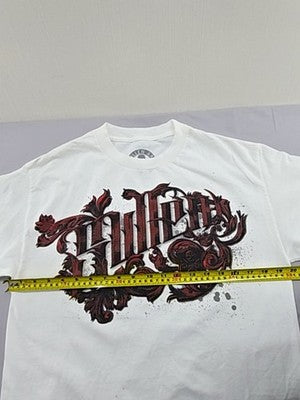 Sullen White Tattoo Crewneck Short Sleeve Medium T-Shirt