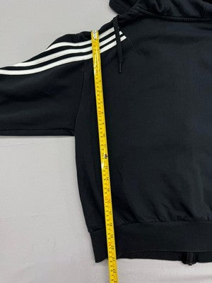 Adidas TCU Horned Frogs Black Full Zip Fleece Hoodie M