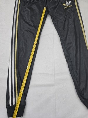 Adidas Black Track Pants Unisex S Regular Activewear