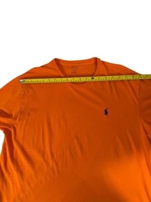 Polo Ralph Lauren Men's Orange Short Sleeve T-Shirt L