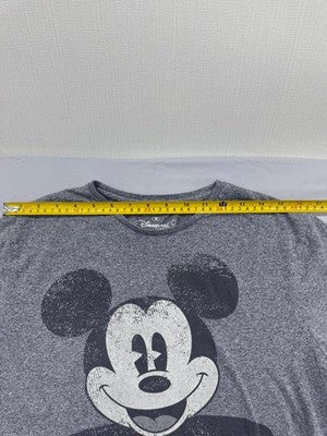 Disneyland Paris Mickey Mouse Grey T-Shirt M Cotton