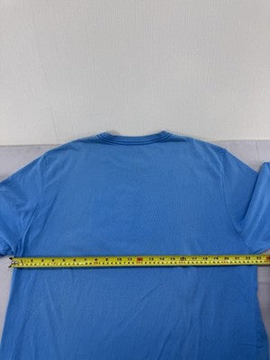 Nike Men's XXL Blue Short Sleeve Crewneck Cotton T-Shirt