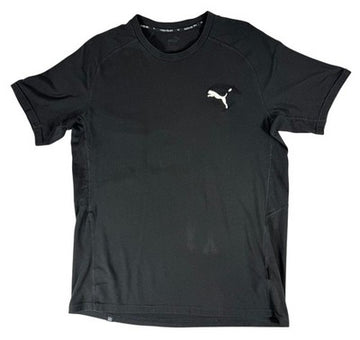 Puma Black XL Men's Training Tee dryCELL Moisture Wicking Crewneck