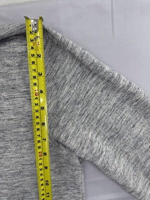 Adidas Grey Heather Hoodie Unisex M Regular