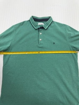Jack & Jones Men Green Polo Shirt size M product image 7