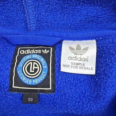 Adidas Men's Blue NY Knicks Full Zip Hoodie Size 50
