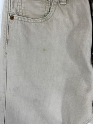 Levi's 501 Gray Straight Jeans 30x32 Button Fly